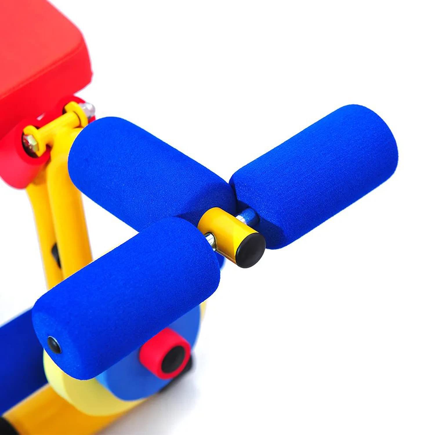 Kids Workout Equipment - Adjustable Weight Bench for Strength Training & Full Body Exercise | Fun Fitness Bench Press for Home Gym, Youth Exercise & Playroom Activities