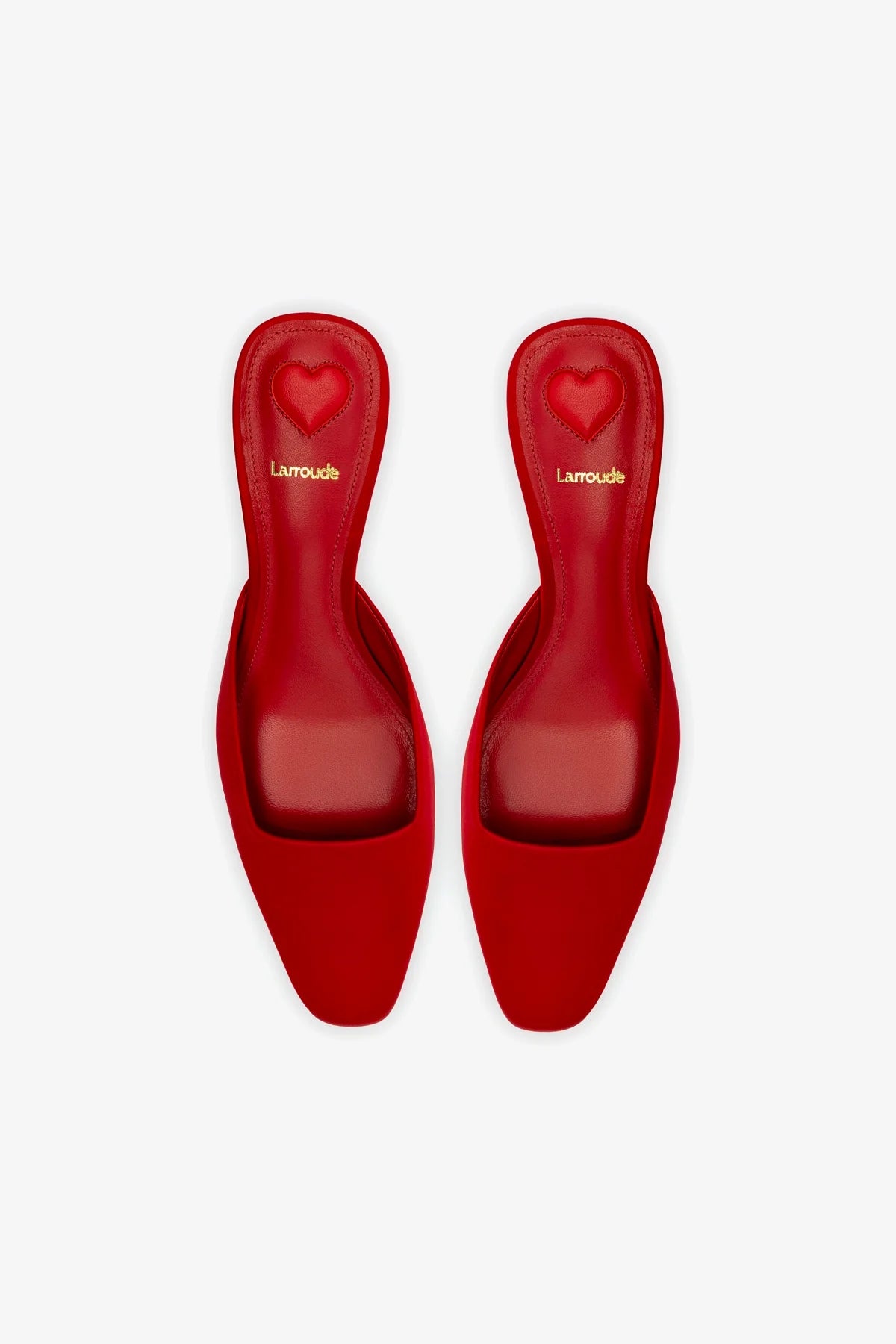 Amal Women's Mule Slippers in Cherry Red Satin - Comfortable House Shoes for Indoor/Outdoor Wear, Perfect for Lounging, Spa Days, and Quick Errands