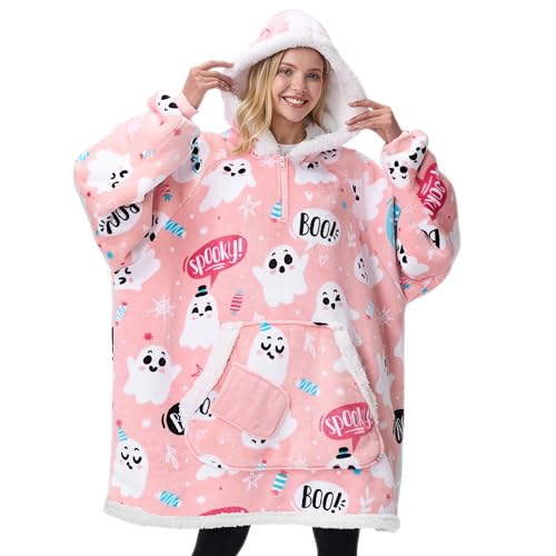 Pink Halloween Ghost