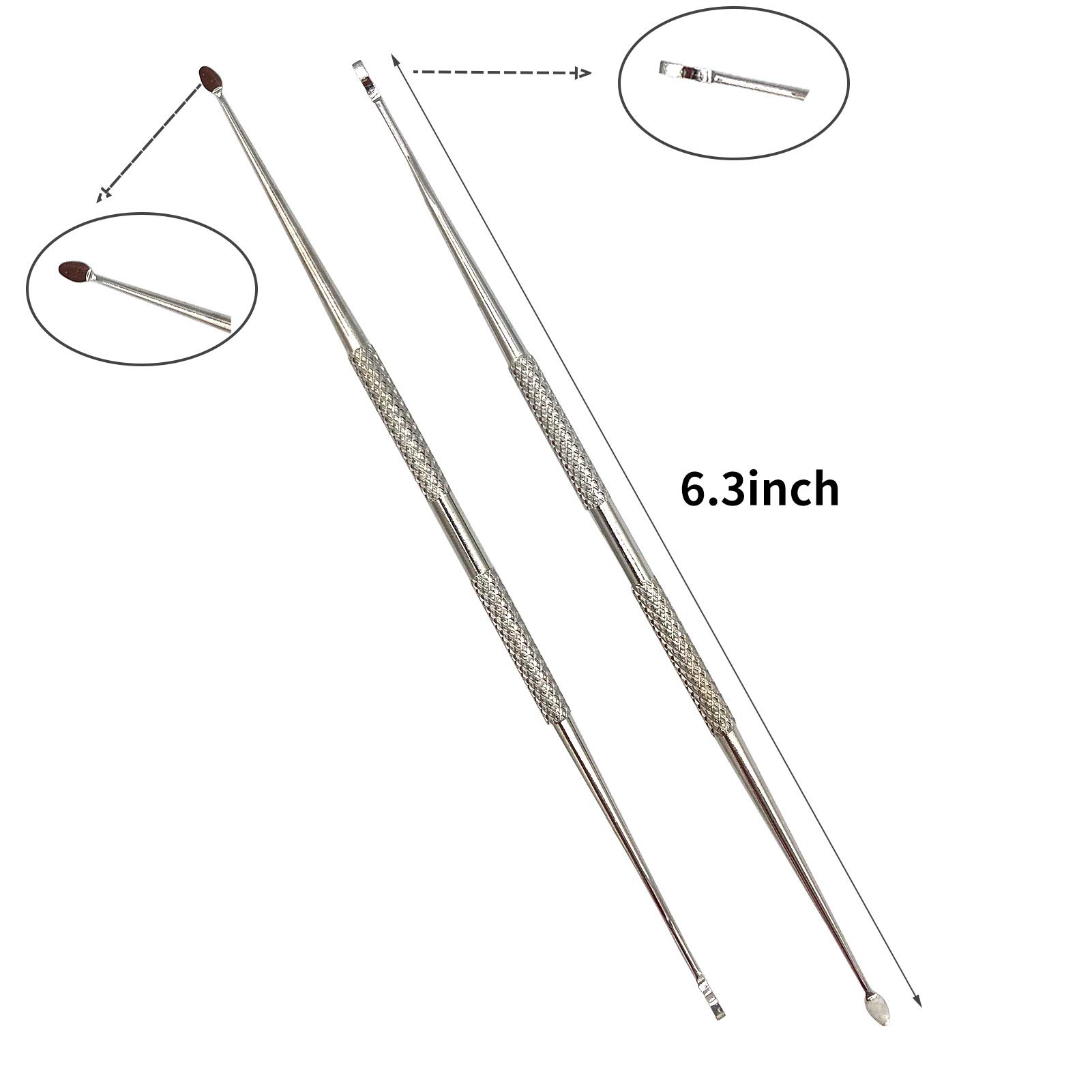 Stainless Steel Queen Bee Grafting Tools - 2PCS for Beekeeping & Larva Transplanting - Perfect for Hive Management