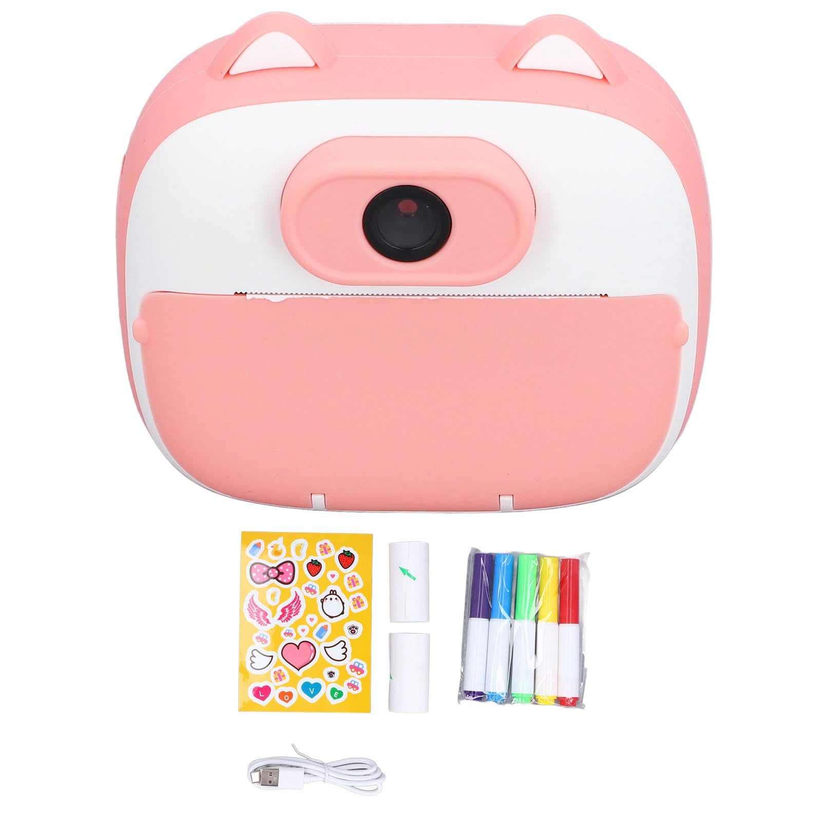 Instant Print Camera for Kids - 2 Inch Screen, 26MP, 1080P Digital Selfie Camera | Perfect Christmas & Birthday Gift for Boys & Girls Ages 3-12 | Portable Travel Toy for Toddlers | Great for Parties, Vacations & Everyday Play