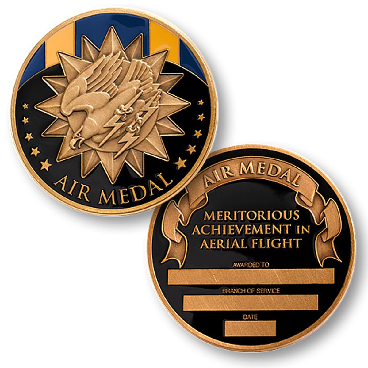 Milwaukee Eight Black Timing Cover Coin Mount Set - Air Medal for Harley Davidson Motorcycles | Perfect for Custom Bike Builds & Engine Upgrades