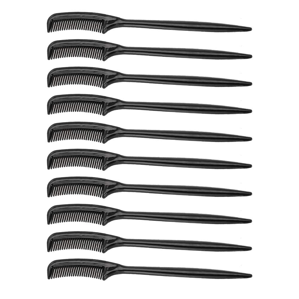 10pcs/set Reusable Eyelash Comb & Brush Set - Plastic Lightweight Eyelash Separator & Grooming Tool for Professional Makeup Artists & Home Use - Perfect for Lash Extensions, Mascara Application & Eye Makeup Styling