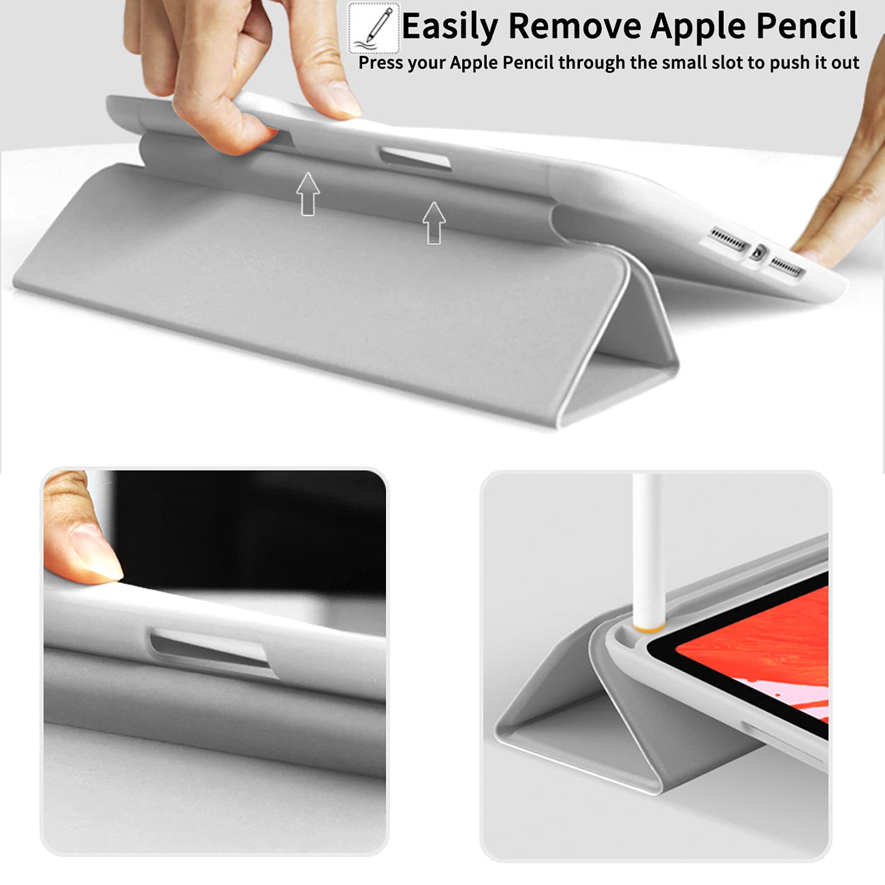 Premium Lightweight Trifold Smart Case for iPad Air 3 10.5