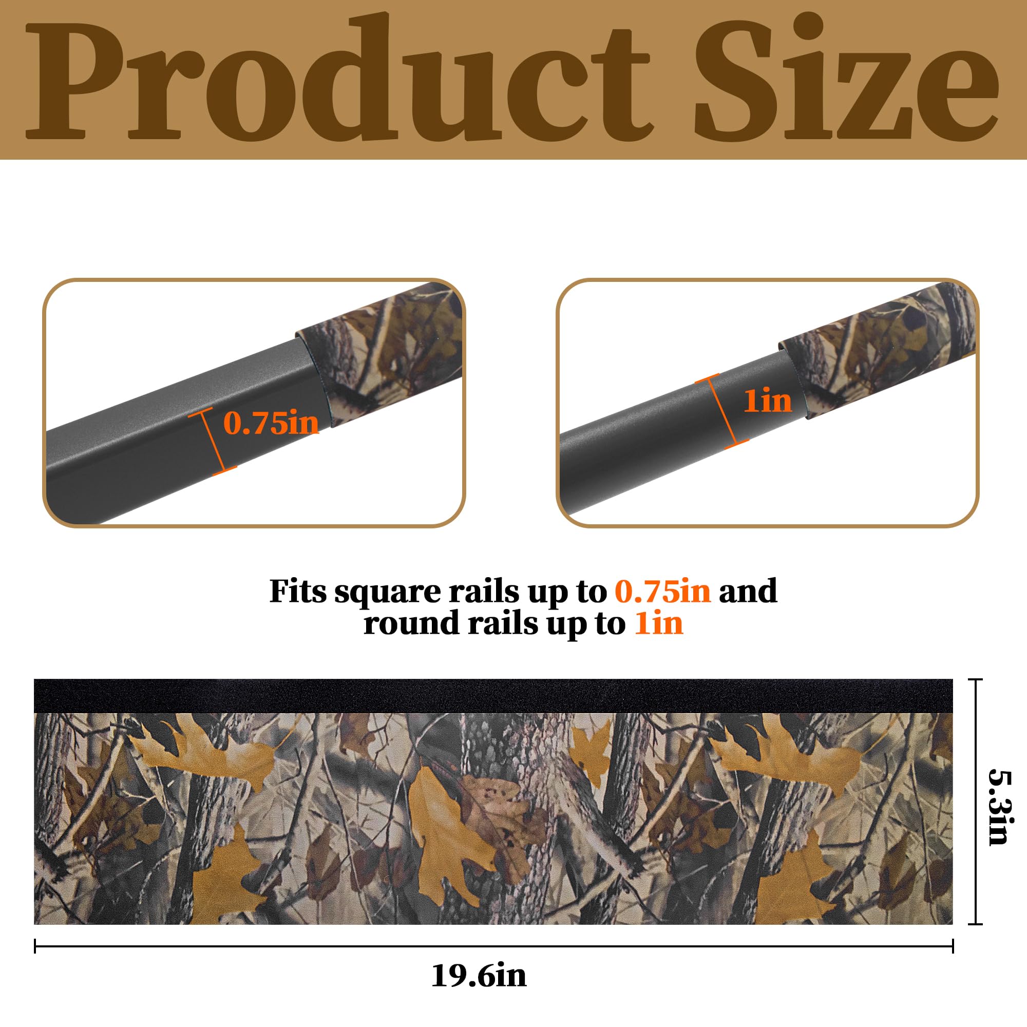 Adnee Tree Stand Rail Pads - 19.6