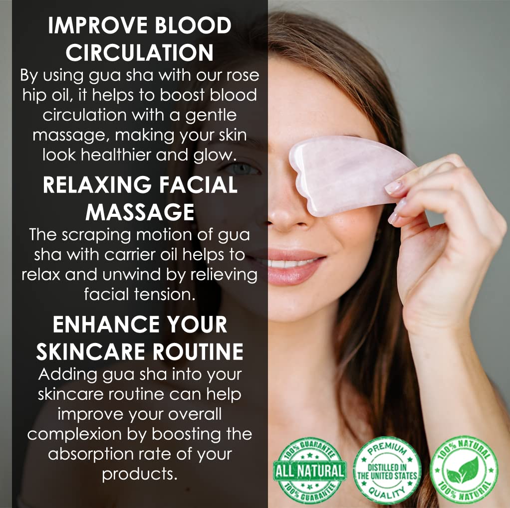 Greenals 100% Pure Rose Hip Seed Oil - 4 fl oz | Cold Pressed, Organic Facial Oil for Anti-Aging & Skin Hydration | Perfect for Dry Skin, Scar Reduction & Night Care Routine
