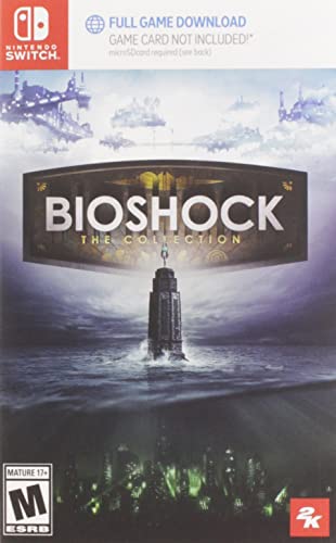 Bioshock Collection - Nintendo Switch Game Code in Box | Action-Adventure FPS Bundle for Gaming Enthusiasts