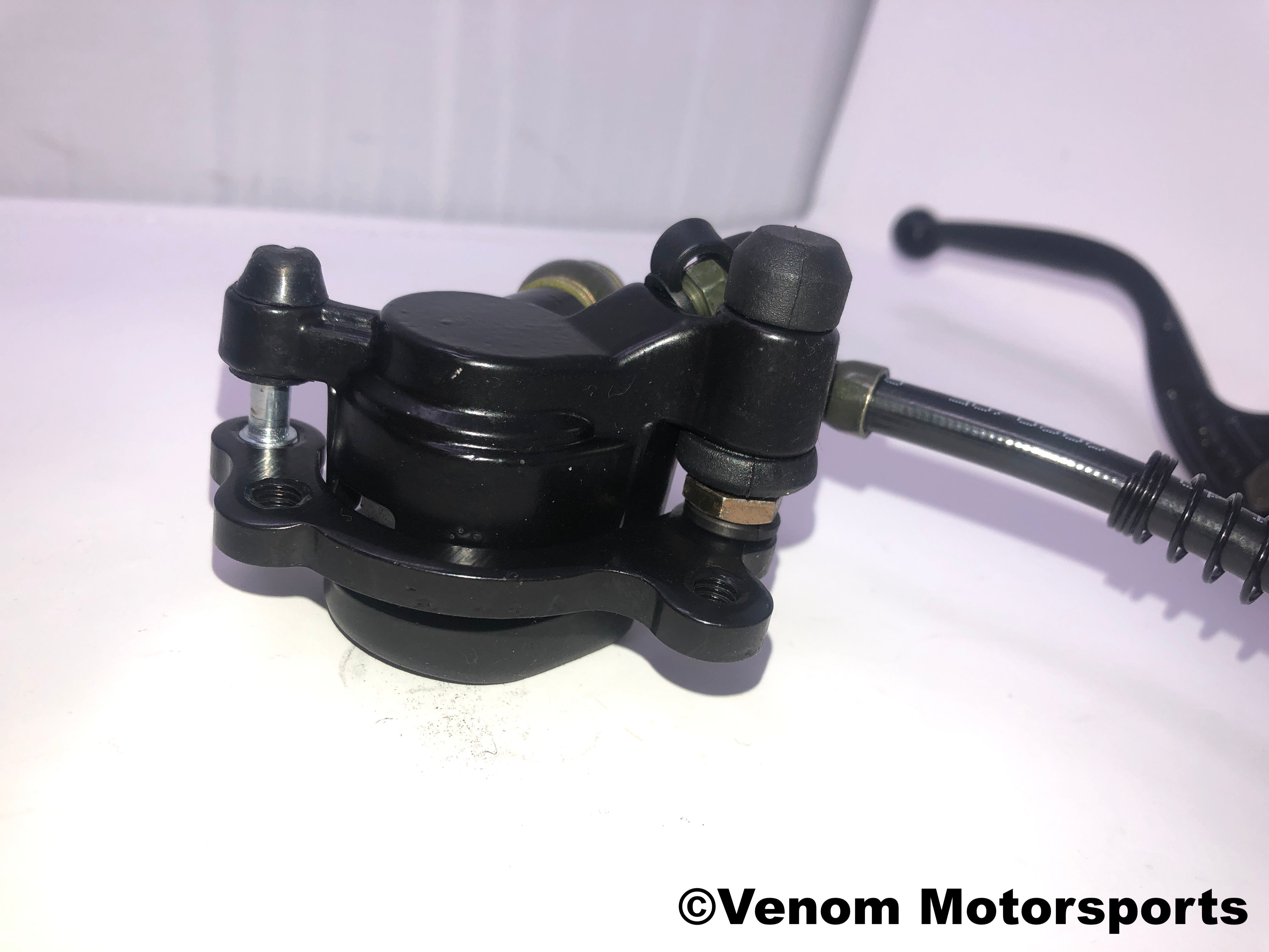 Venom E Madix 1300W 48V Electric Scooter Front Brake Assembly (Part #4 010 0080 020) - Replacement Brake Kit for Commuting & Urban Riding