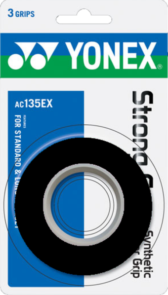 Yonex AC135EX Strong Graphite Badminton Racket (Black) - Professional Grade for Competitive Play & Training