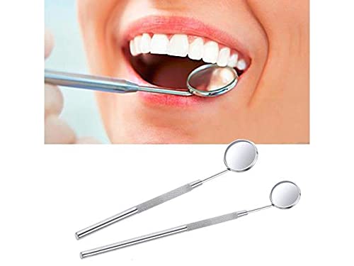 Premium Stainless Steel Dental Mouth Mirror - 6.5