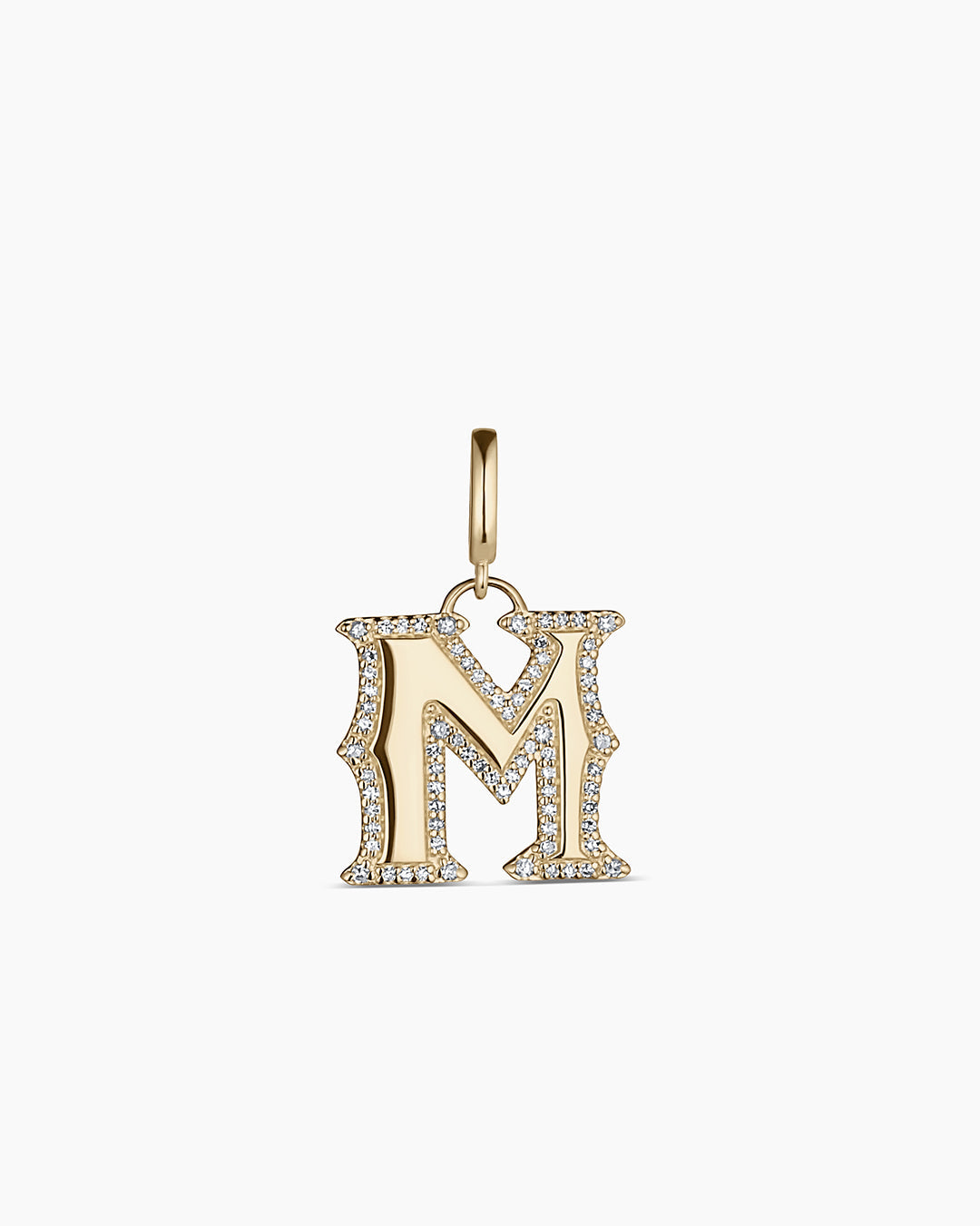 Diamond Era Alphabet Charm - Elegant Initial Pendant Necklace for Women, Personalized Jewelry Gift for Her, Perfect for Birthdays, Anniversaries & Special Occasions