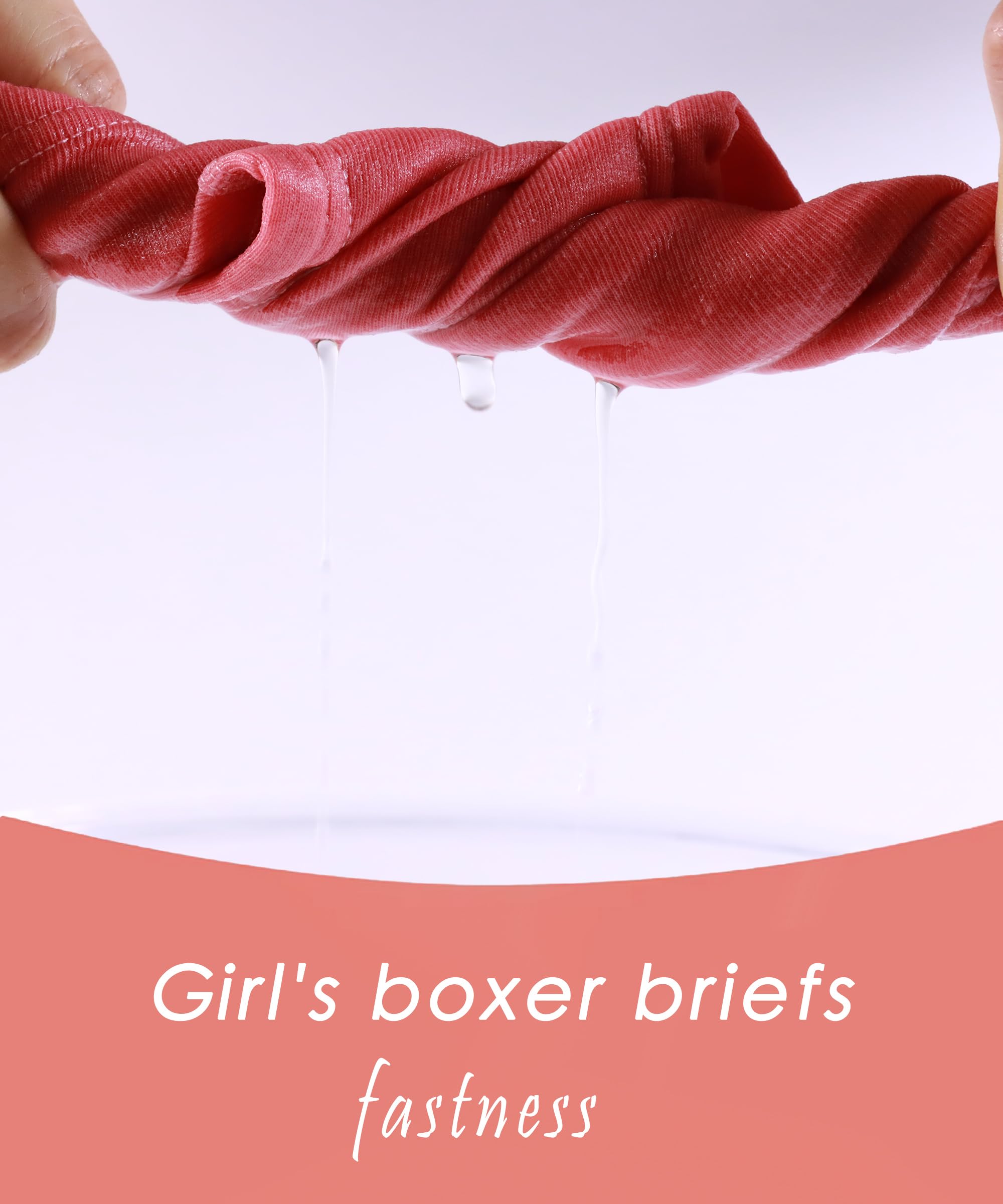Girls Boyshort Hipster Panties - Soft Cotton Underwear for Kids & Teens - Comfortable for School, Sports & Everyday Wear