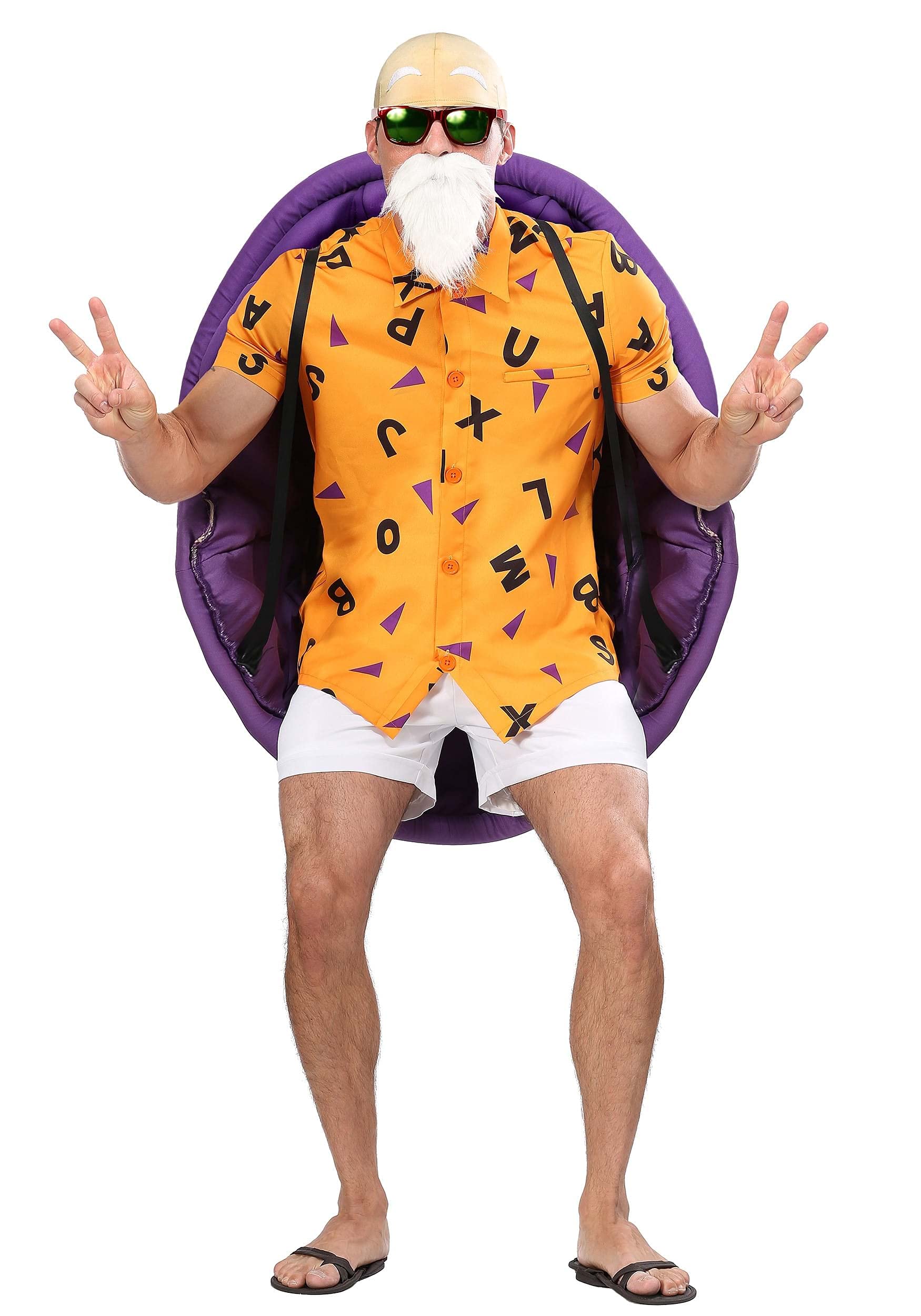 Dragon Ball Z Master Roshi Costume for Adults - Anime Cosplay Outfit for Men | Perfect for Halloween, Comic Con & Cosplay Events