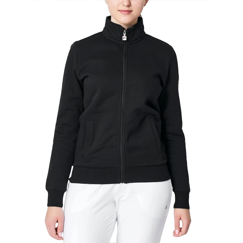 Fila Women's Match Fleece Full Zip Jacket - Soft & Warm Winter Outerwear for Running, Hiking & Casual Wear