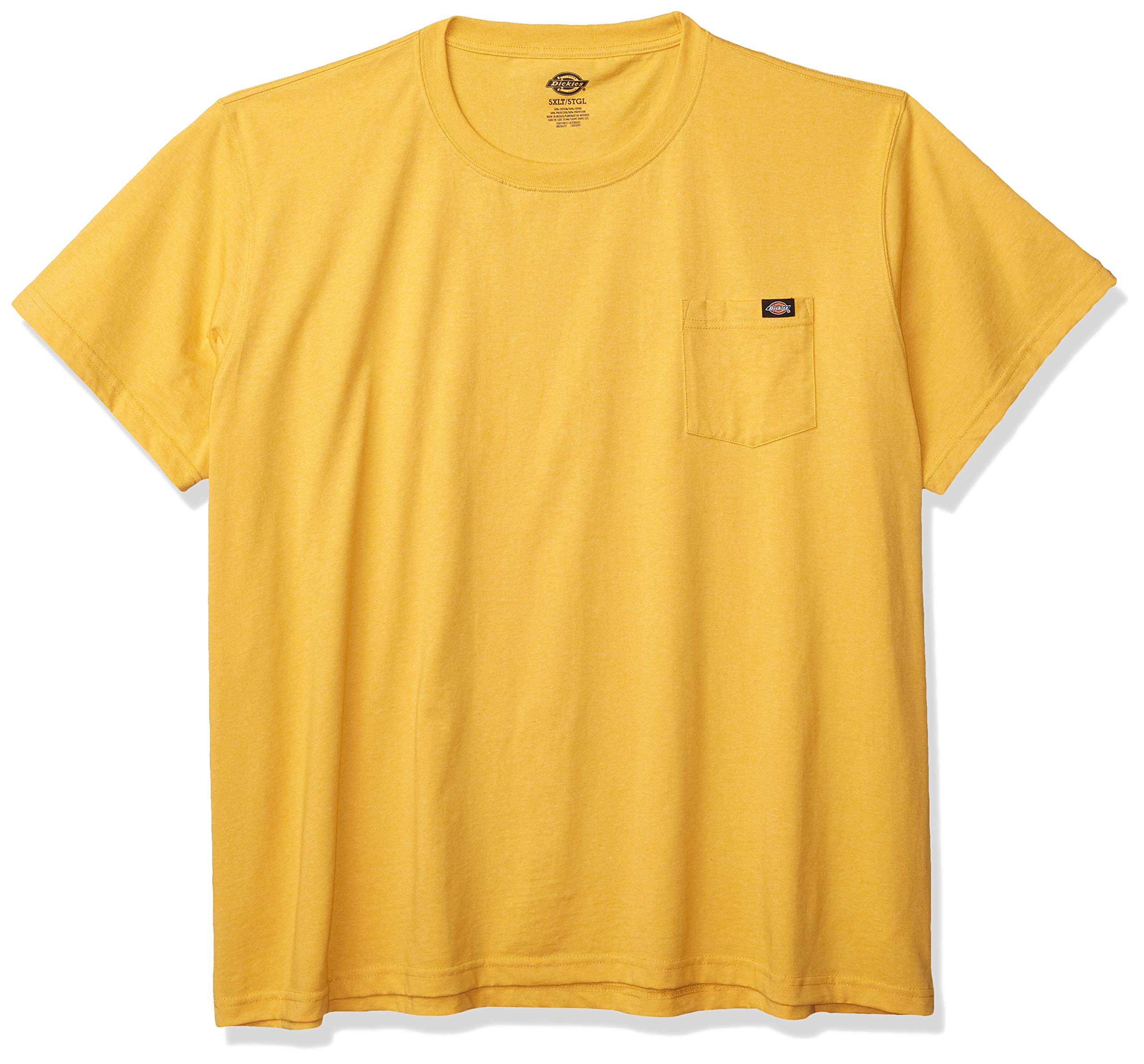 Dickies Men's Big & Tall Heavyweight Short Sleeve T-Shirt - Durable Cotton Crew Neck Tee for Work & Casual Wear - Perfect for Construction, Landscaping & Everyday Use