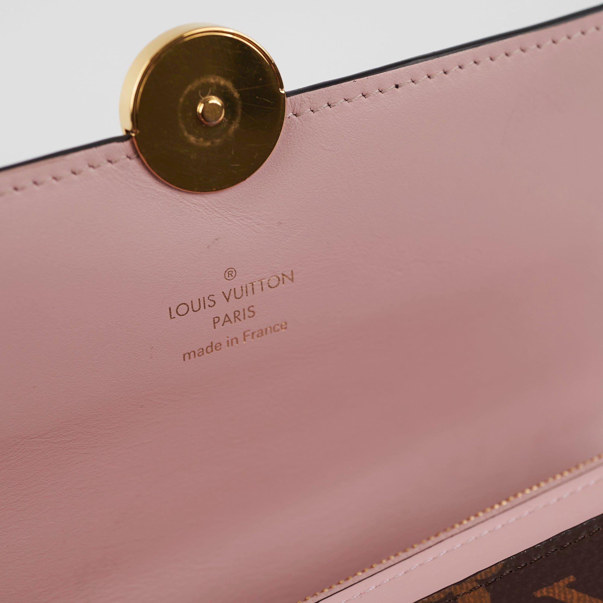 Louis Vuitton Flore Wallet on Chain WOC Monogram Pink Crossbody Bag - Stylish & Compact for Everyday Use, Travel & Special Occasions