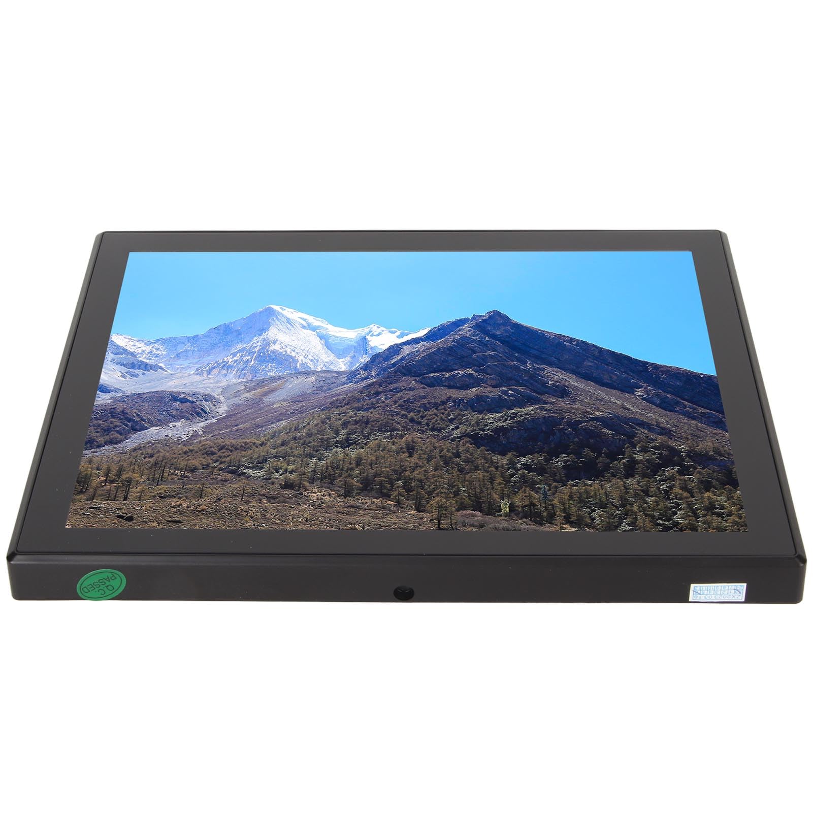 8 Inch Wall Mount Touchscreen Monitor with Capacitive Display for FC08 - Portable Touch Screen for Security Monitoring, Notebook Display (European Plug) - Ideal for Home Security, Office Work, and Digital Signage