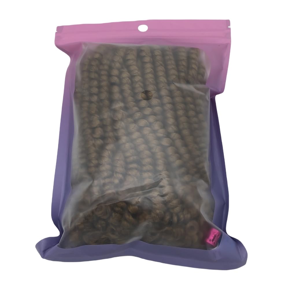 StarWell 8 Inch Blonde Spring Twist Crochet Hair for DIY Hairstyles - Pre-Stretched Synthetic Braiding Hair (1 Pack) - Perfect for Box Braids, Twist Outs & Protective Styles