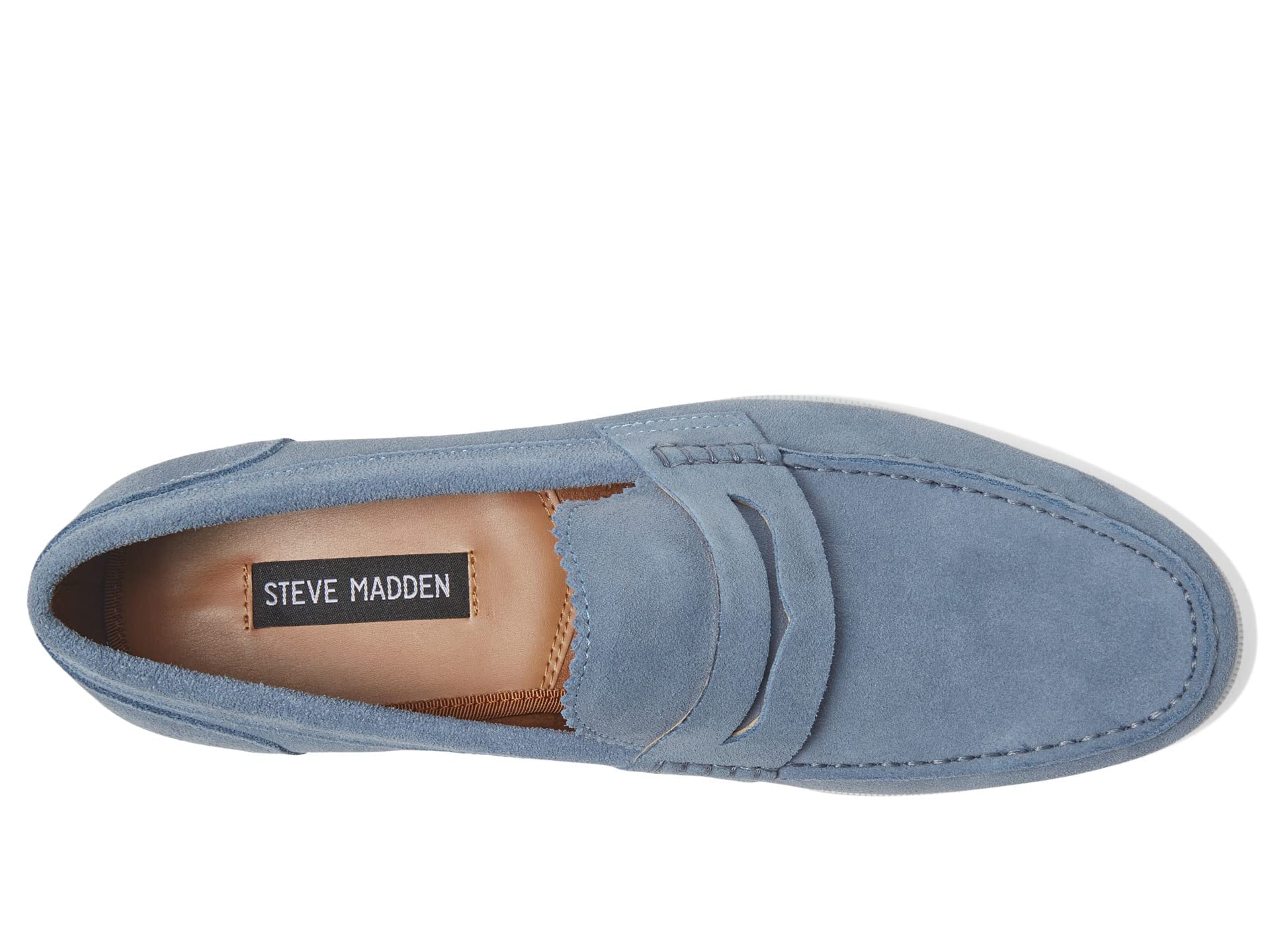 Steve Madden Men's Ramsee Loafers - Comfortable Slip-On Dress Shoes for Business Casual & Office Wear