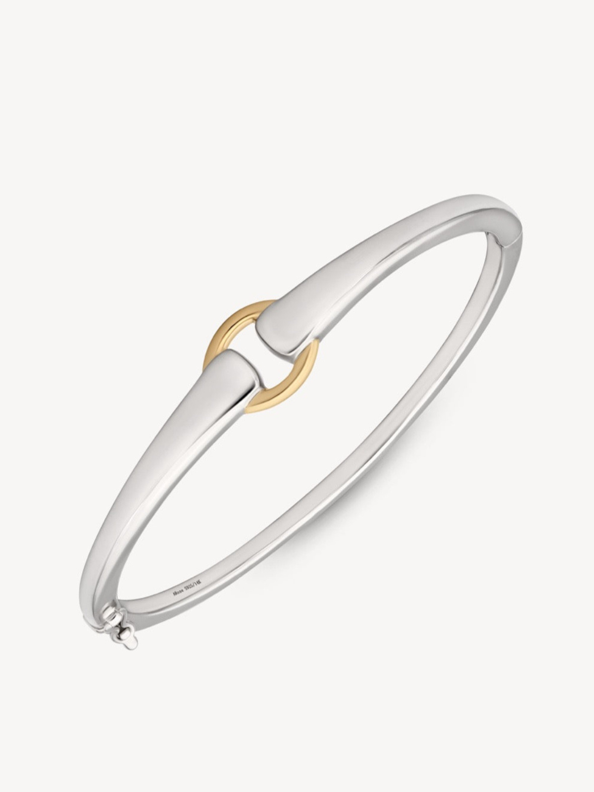 Mixed Metal Buckle Bracelet for Women - Adjustable Fashion Jewelry for Casual & Party Wear - Trendy Bangle for Everyday Style & Special Occasions