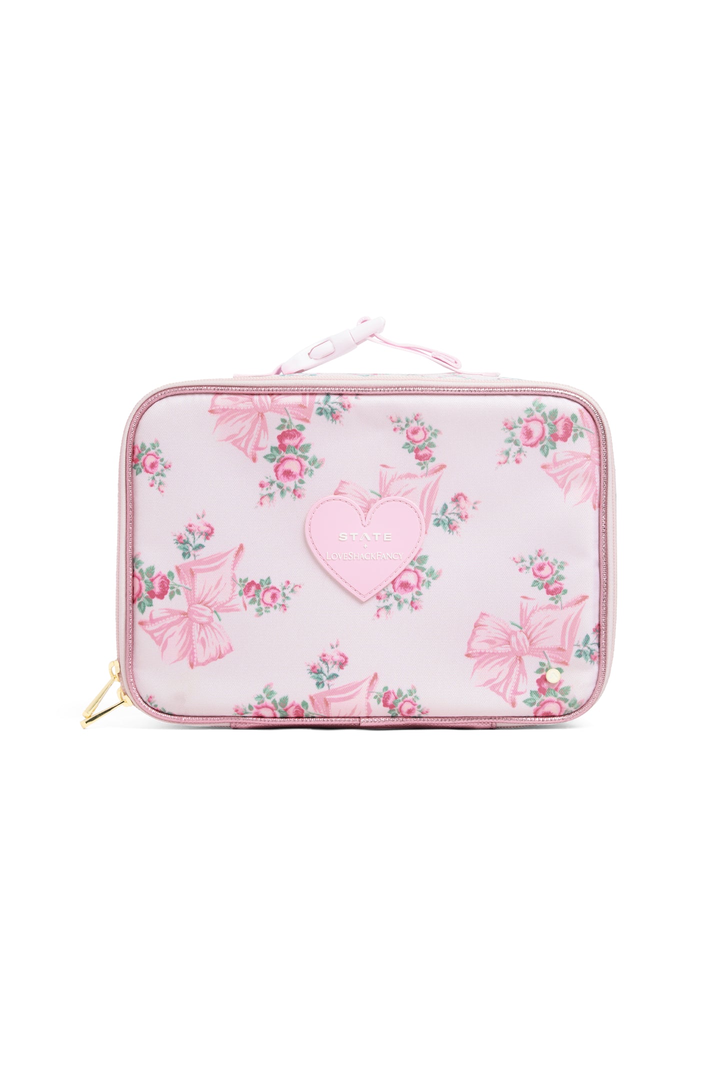 STATE x LoveShackFancy Rodgers Insulated Lunch Box - Vintage Floral Design for Women & Girls - Perfect for School, Work, Picnics & Outdoor Adventures