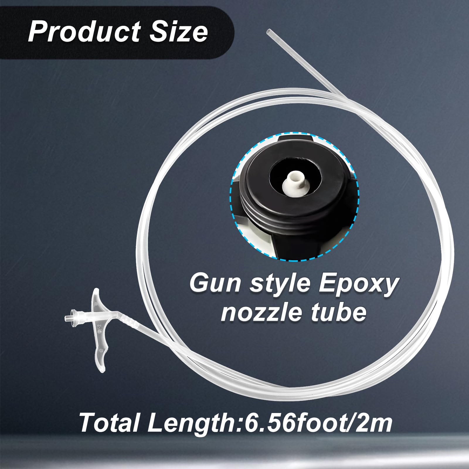 Extra 2 Meter Spray Foam Replacement Nozzle Tips for Insulation Foam Can - Durable Extension Nozzle for Home & Construction Projects