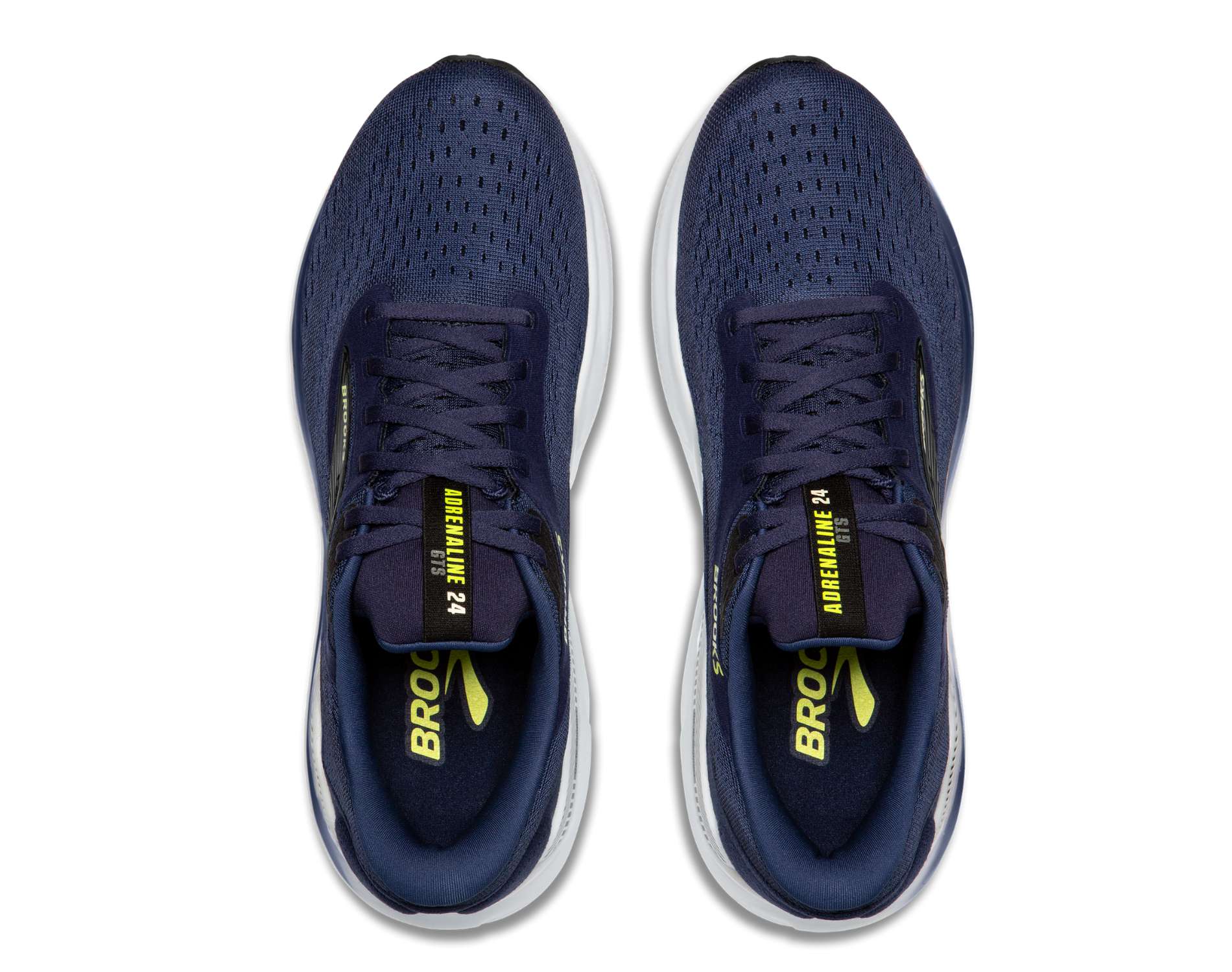 Brooks Adrenaline GTS 24 Running Shoes for Men - Wide Width Stability Sneakers for Road Running, Jogging & Workouts - Perfect for Marathon Training & Daily Exercise