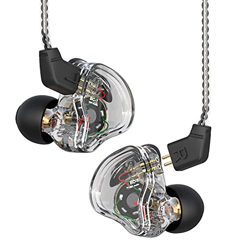 KZ ZSN PRO & CCZ Melody HiFi Monitor Earbuds - Professional In-Ear Headphones for Audiophiles, Musicians & Gamers - Perfect for Studio Recording, Gaming & Music Listening