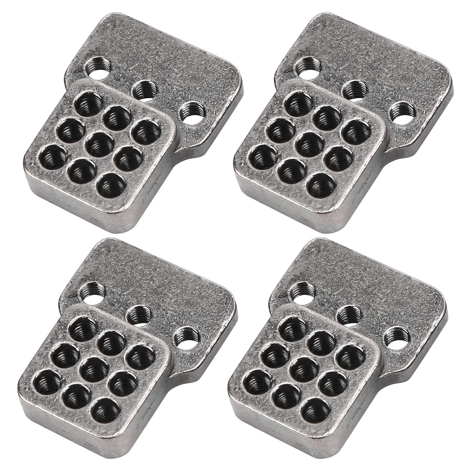 High-Quality 01 RC Shock Mount - Durable Aluminum Alloy Shock Absorbers with Precise Hole Positioning for RC Racing Car Upgrades (Titanium Finish) - Perfect for Off-Road, Drifting & Competitive RC Racing