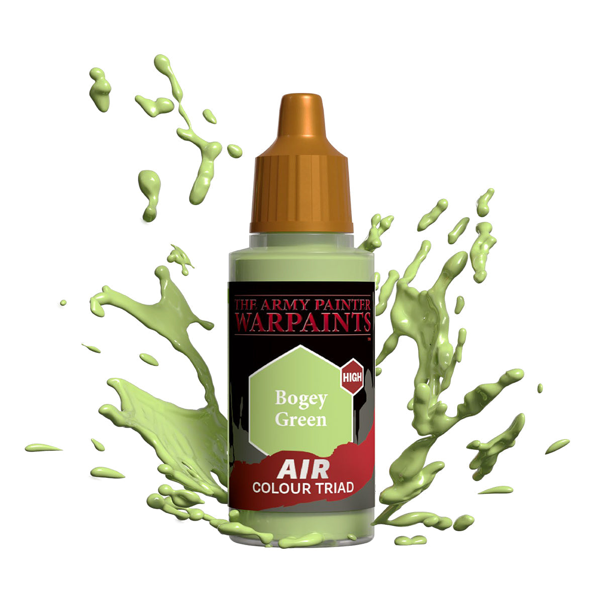 Warpaints Air: Bogey Green - Premium Model Paint for Miniatures & Wargaming - Perfect for Tabletop Gaming, Warhammer, and DIY Crafts