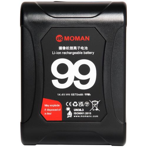 Colbor 99Wh V-Mount Battery with LCD Time Display - Professional Power Solution for DSLR Cameras, LED Lights & Film Equipment
