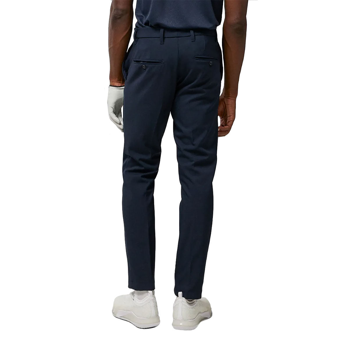 J. Lindeberg Ellott Bonded Fleece Navy Men's Golf Pants - Comfortable & Stylish Waterproof Golf Trousers for Men - Perfect for Golfing, Casual Wear & Outdoor Activities