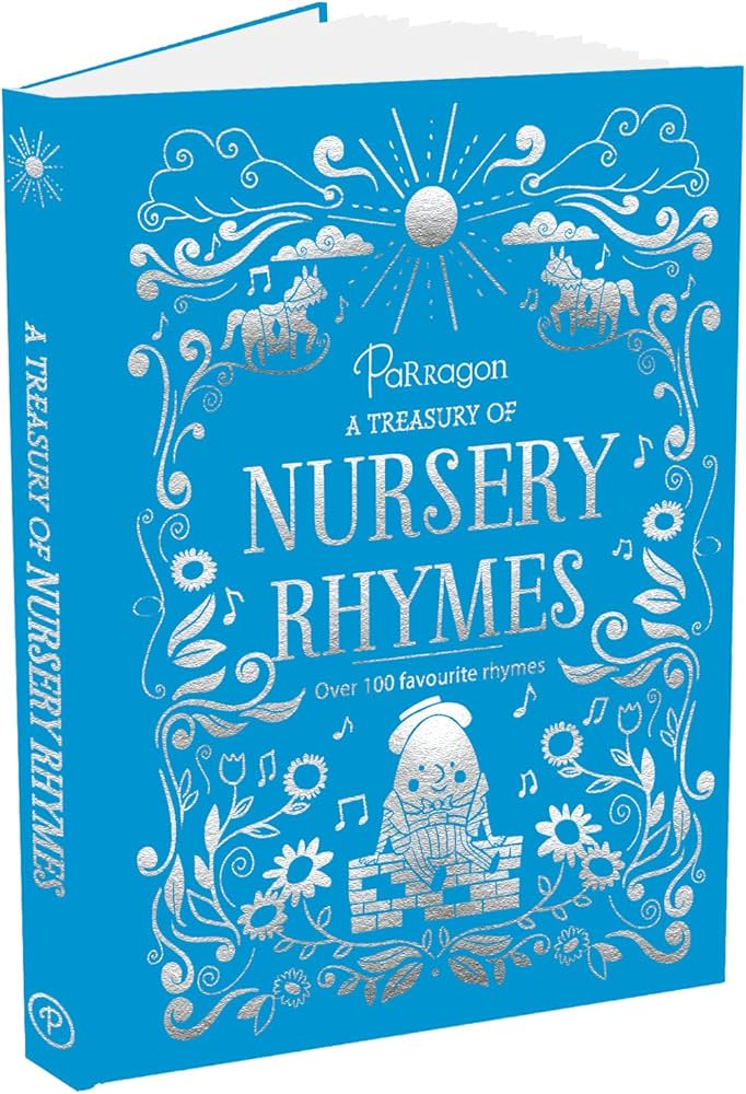Classic Nursery Rhymes Hardcover Book for Kids | Timeless Children's Stories | Perfect for Bedtime Reading, Early Learning & Gifts