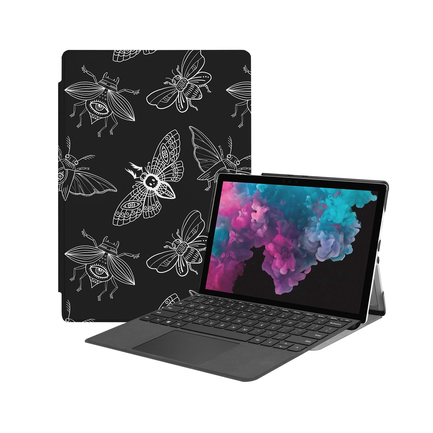 Microsoft Surface Case with Animal Skeleton Design - Durable Protective Cover for Surface Pro/Go/Laptop - Perfect for School, Work & Travel Accessories