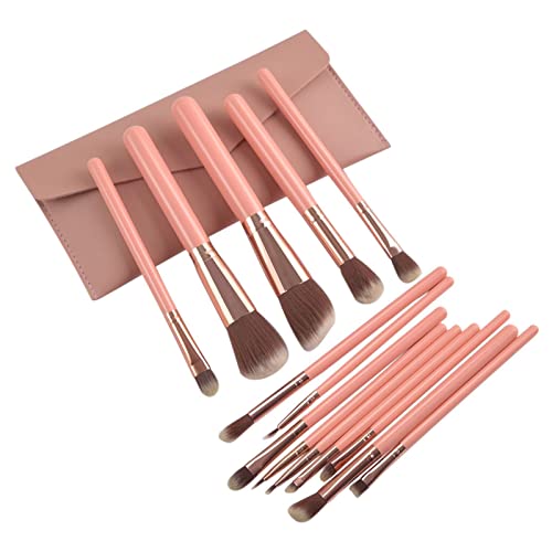 Professional Portable Synthetic Makeup Brush Set - Soft Eyeshadow, Foundation & Powder Brushes for Beginners | Mini Travel Beauty Kit for Everyday Makeup & Costume Looks