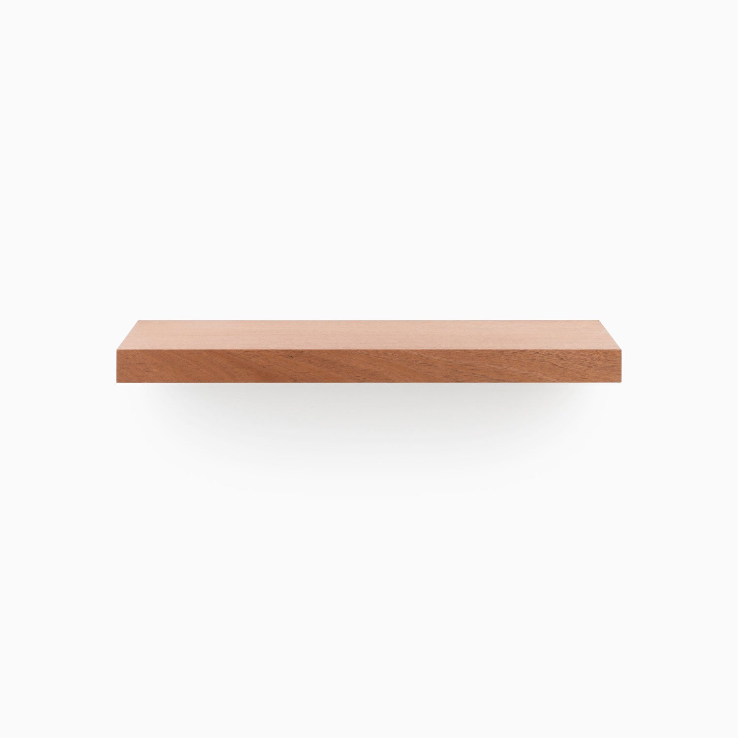 Stylish Aksel Mahogany Floating Shelf - Premium Wood Wall Shelves for Home Decor | Perfect for Living Room, Bedroom & Bathroom Organization