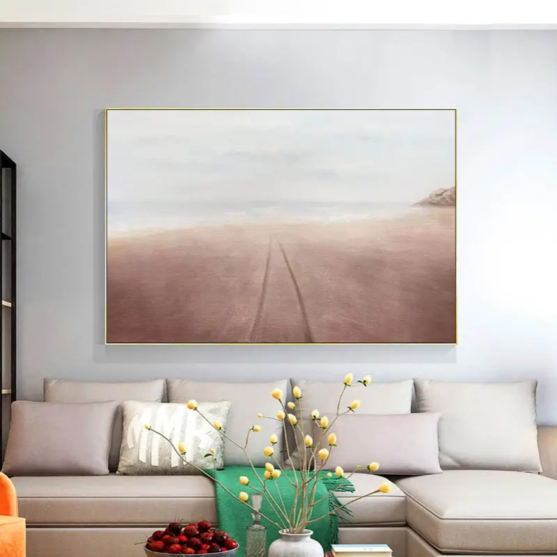 Ocean and Sky Painting #OS 017 - Stunning Seascape Wall Art for Home & Office Decor - Perfect for Living Room, Bedroom, or Beach House