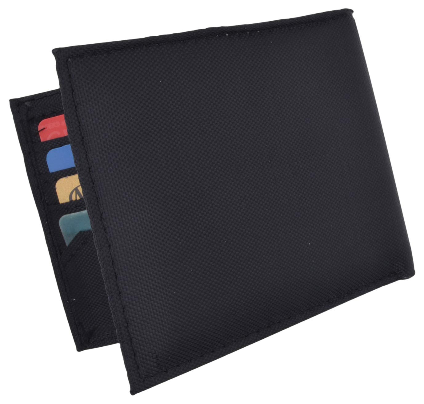 Slim Nylon Bifold Wallet for Men - RFID Blocking Credit Card & ID Holder - Perfect for Everyday Use, Travel, and Business