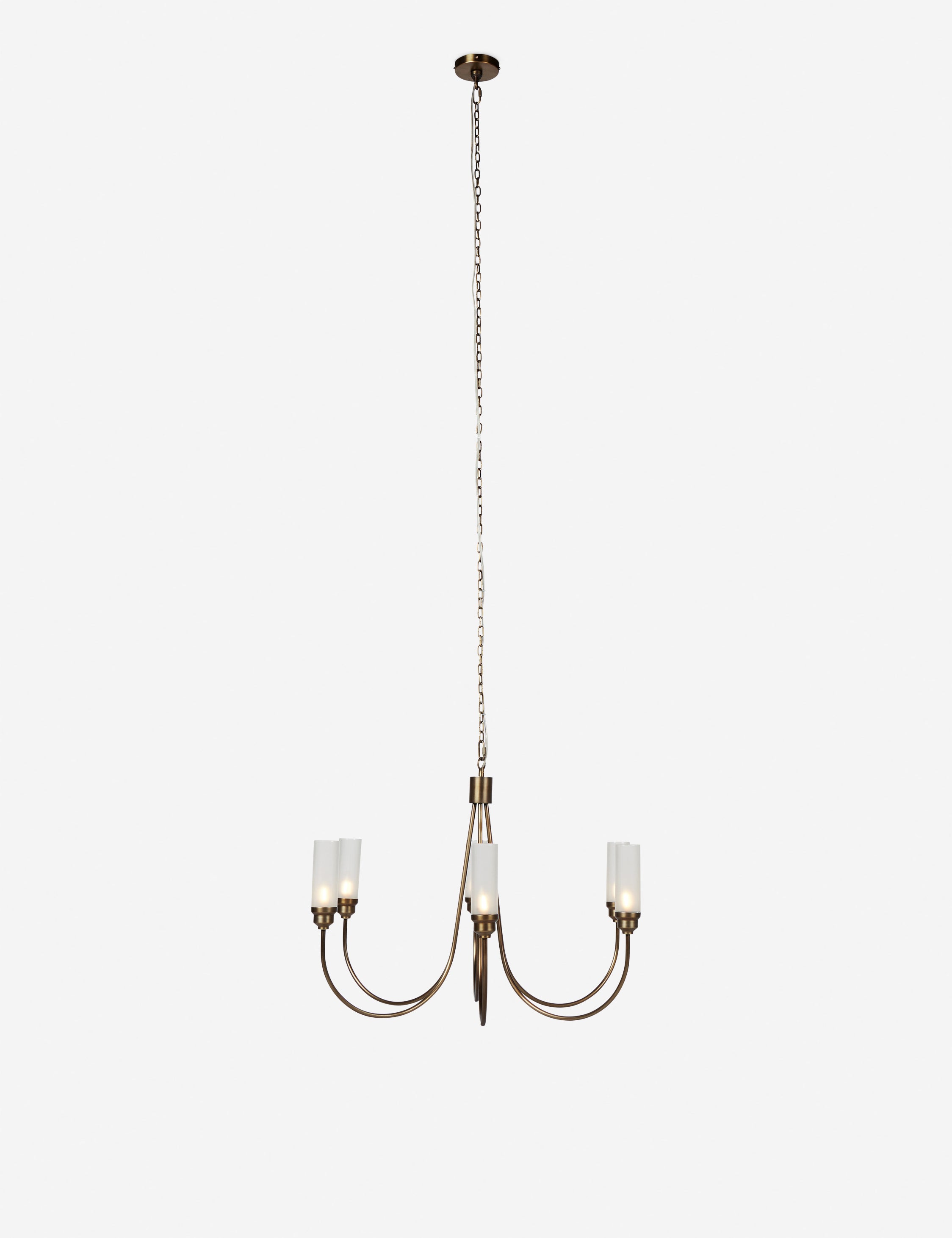 Britten Chandelier - Elegant Crystal Ceiling Light Fixture for Dining Room, Living Room & Bedroom | Modern Luxury Lighting for Home Decor