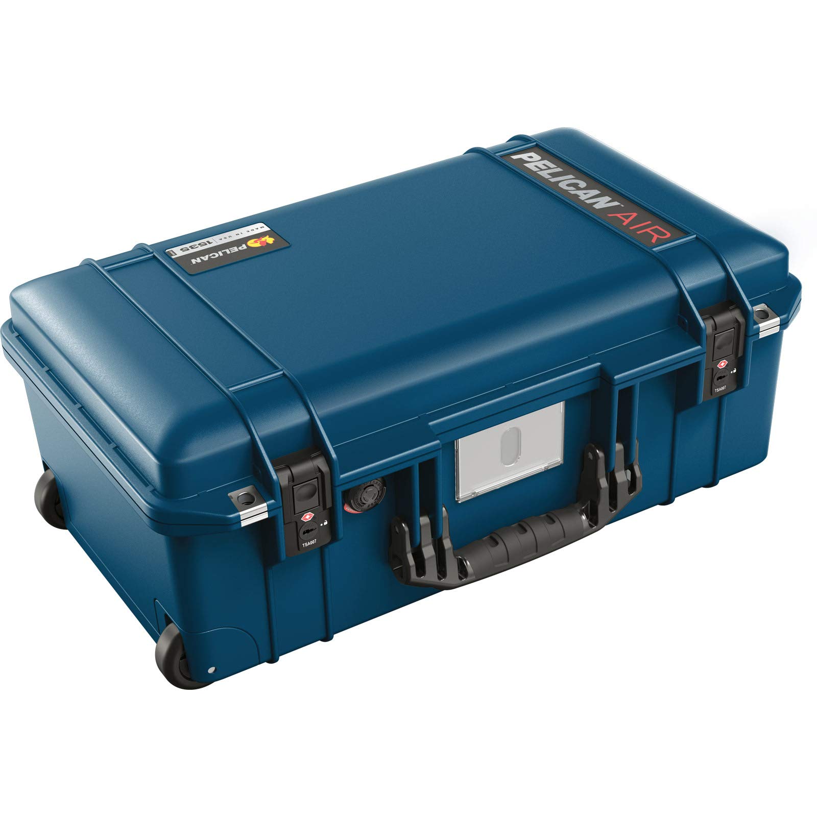Pelican Air 1535 Carry On Luggage - TSA Approved Travel Case with Waterproof Protection (Blue) - Perfect for Air Travel, Business Trips & Outdoor Adventures