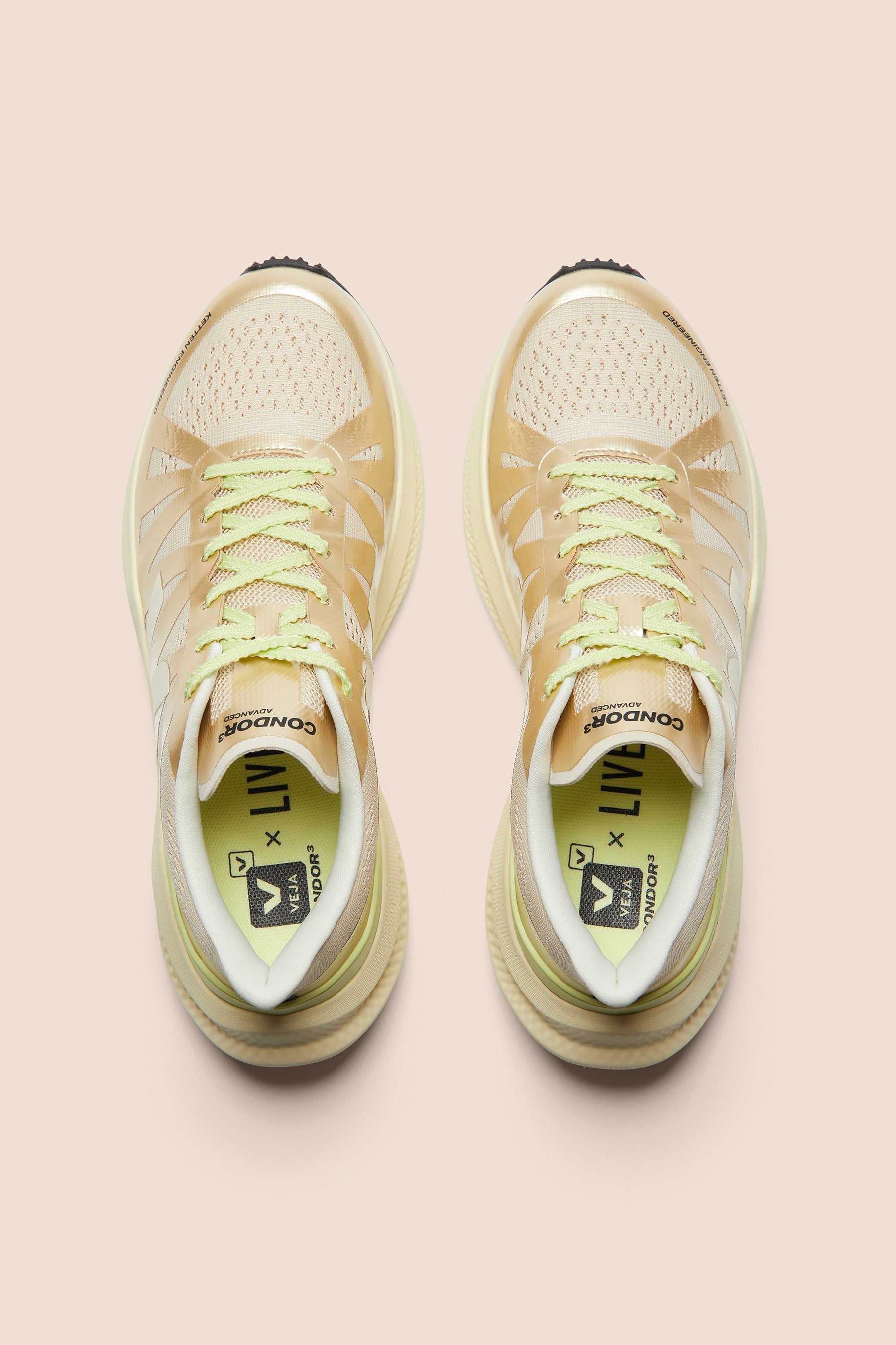 Condor 3 Engineered Mesh Golden Dusk - Premium Breathable Running Shoes for Men & Women | Ideal for Jogging, Gym Workouts & Outdoor Activities
