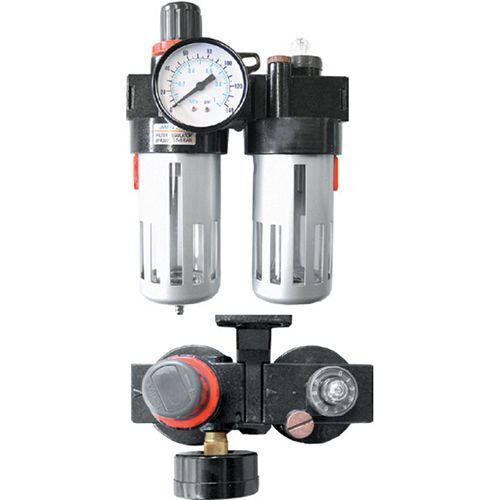 Air Regulator, Air Filter & Lubricator Combo Kit - High Performance Pneumatic System Components for Industrial Machinery & Automotive Applications