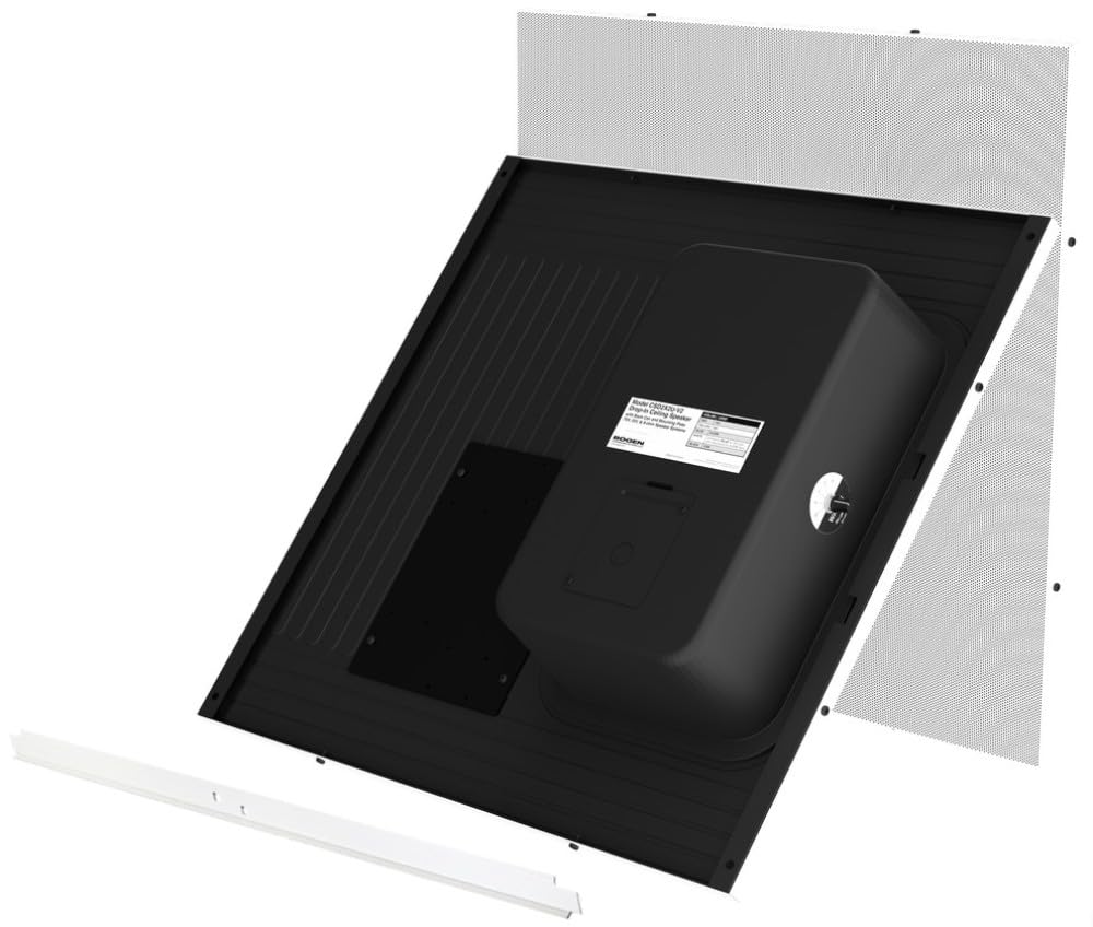 Bogen CSD2X2 2-Way Drop-In Ceiling Speaker - High Quality Sound for Home Theater, Background Music & Commercial Audio Systems