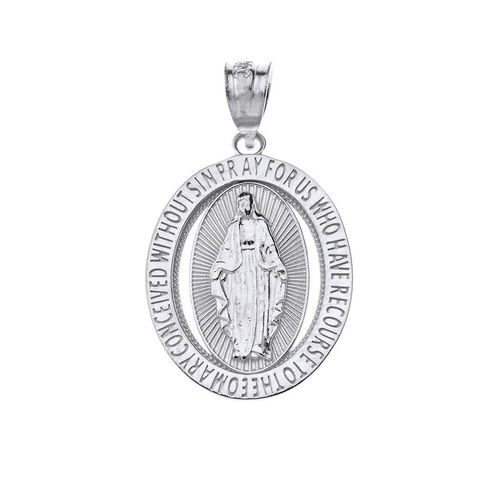 14K Gold Saint Mary 