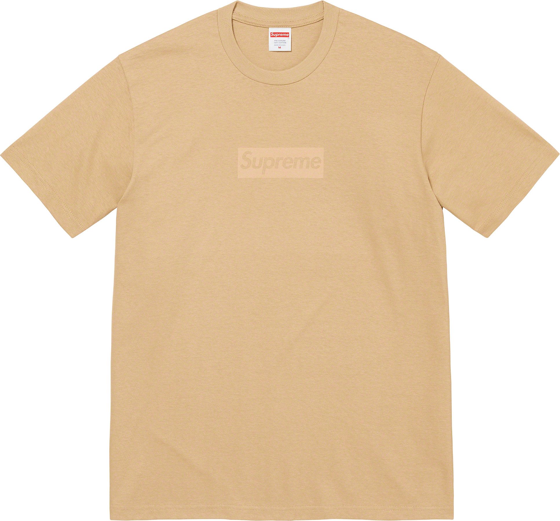 SUPREME 23SS Tonal Box Logo T-Shirt - Men's Streetwear Essential for Casual Outfits & Urban Fashion