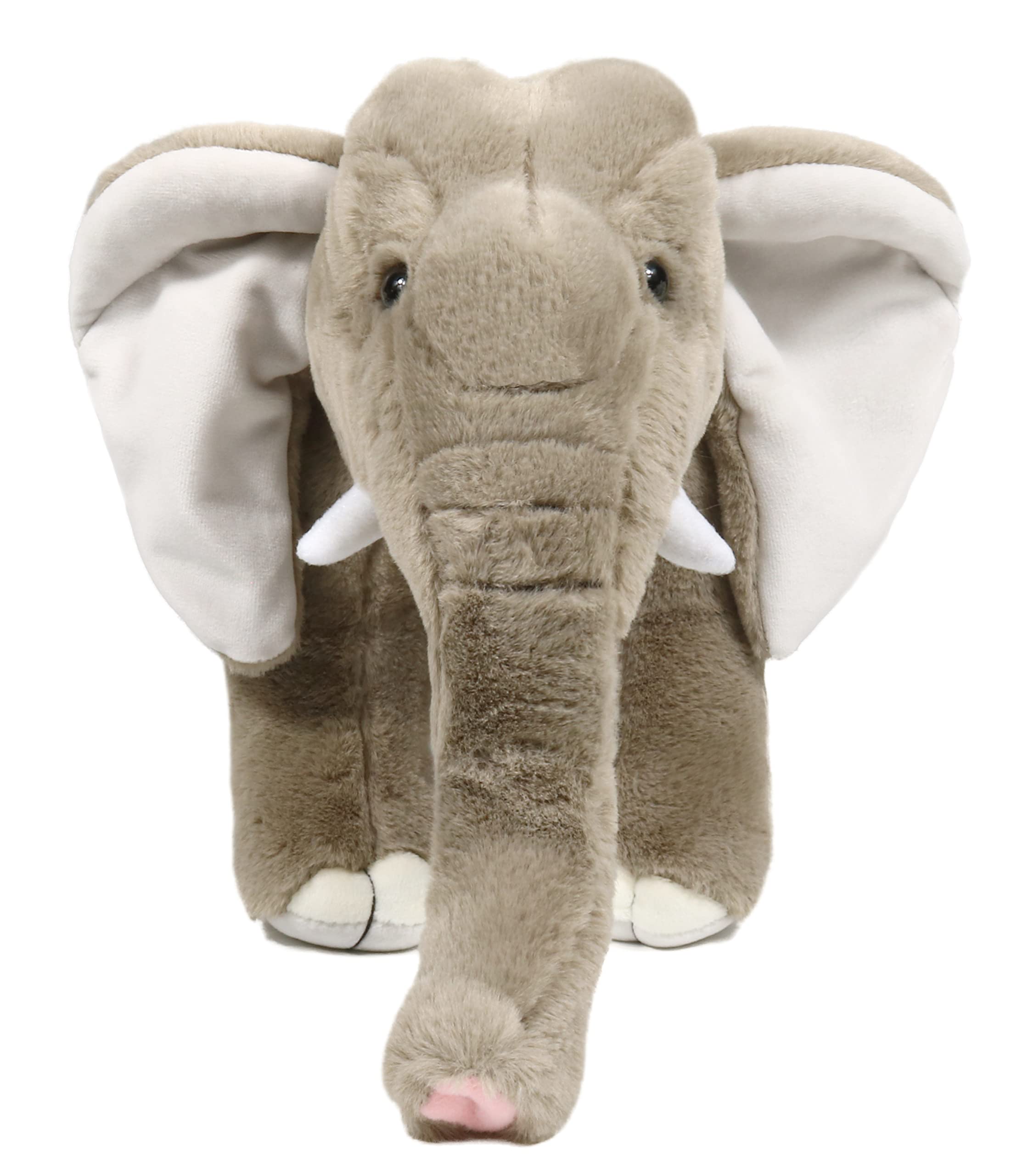 14 Inch Wild Animal Plush Toy - Ice King Bear & Elephant Stuffed Animals for Kids, Zoo Family Gifts | Perfect for Nursery Decor, Birthday Presents & Cuddling