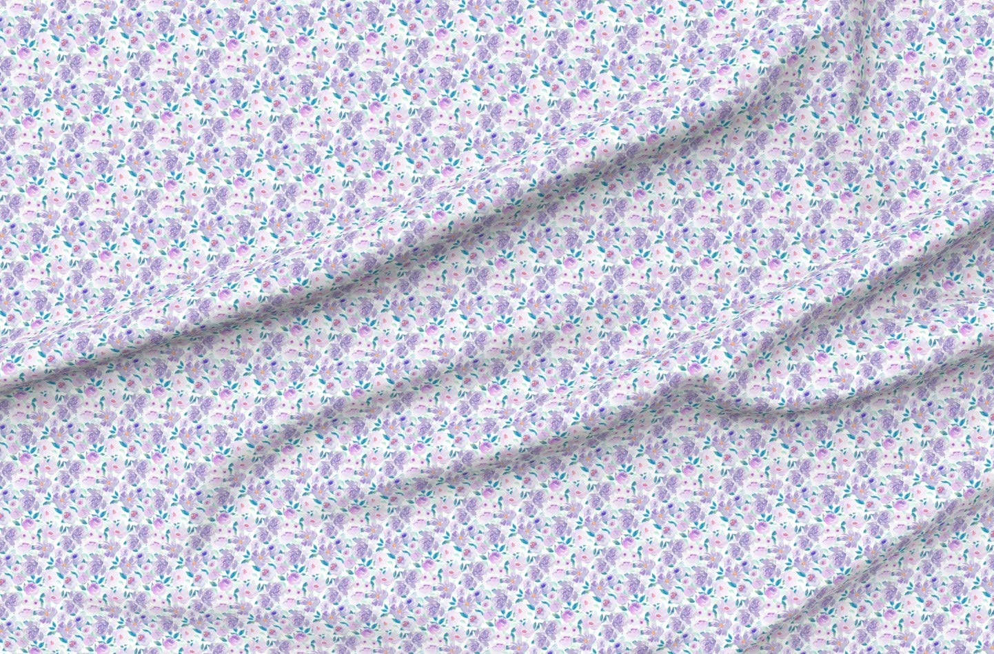 Bloom Shoes Spring Printed Minky Fabric Fat Quarter - Soft Plush Material for Sewing Baby Blankets & Quilt Backing - DIY Craft Projects, Nursery Decor, and Cozy Home Accessories
