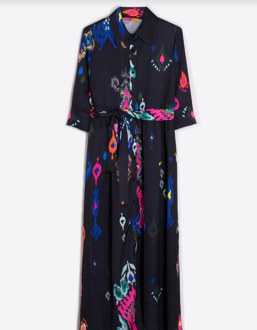 Natalia Dress for Women - Elegant Floral Print Summer Maxi Dress - Perfect for Beach Vacations, Weddings & Date Nights