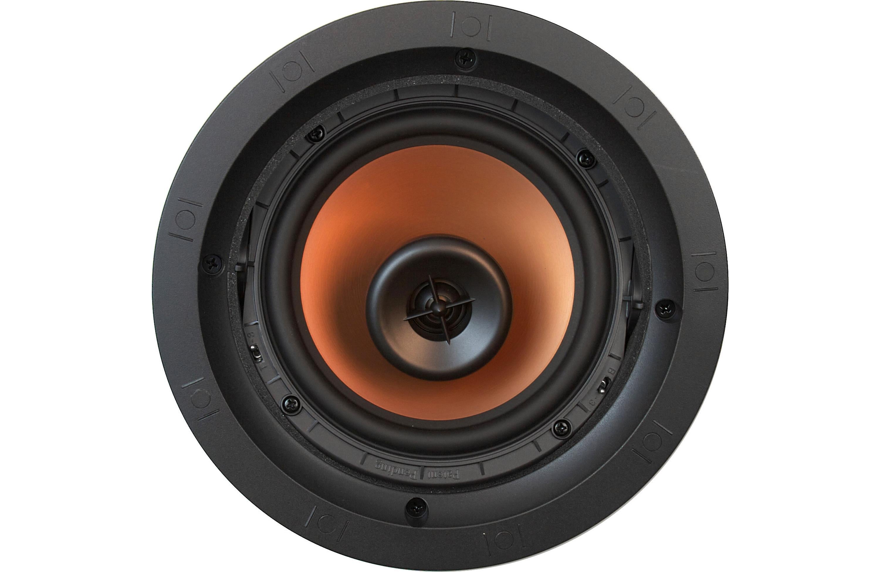 Klipsch CDT 5650 C II Premium In-Ceiling Speaker - High Performance Home Audio System for Dolby Atmos & Surround Sound - Perfect for Home Theater, Living Room & Office Setup