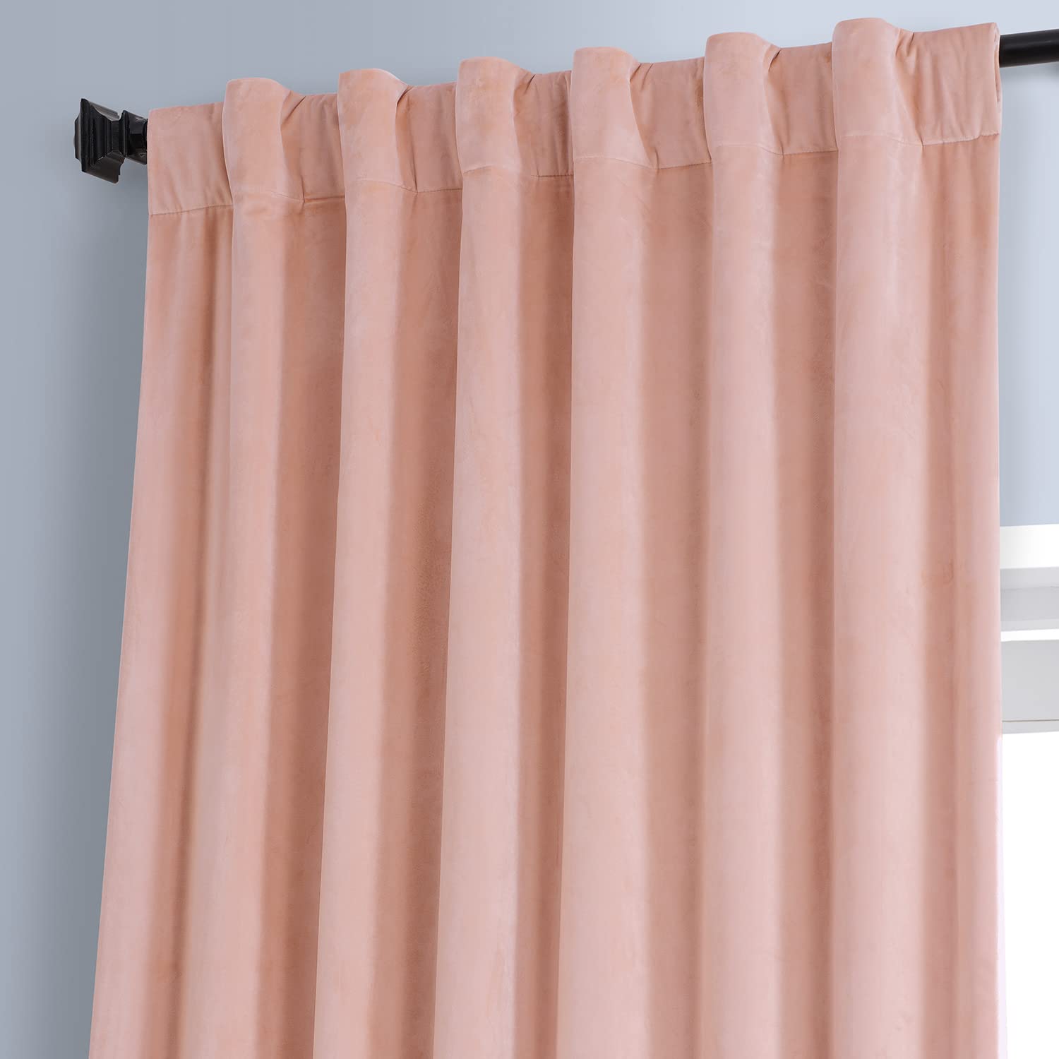 Premium HPD Signature Plush Velvet Blackout Curtains - Thermal Insulated Room Darkening Drapes for Bedroom & Living Room (50